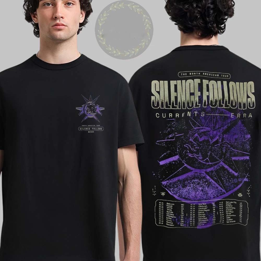 Erra Silence Follows North American Tour 2026 T Shirt