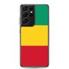 Coque Téléphone - Samsung - Galaxy S21 - Drapeau Guinée - Souple - Multicolore