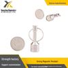 Stainless Steel Neodymium Magnet Keychain: Durable Magnetic Pendant & Enhanced Buckle Device