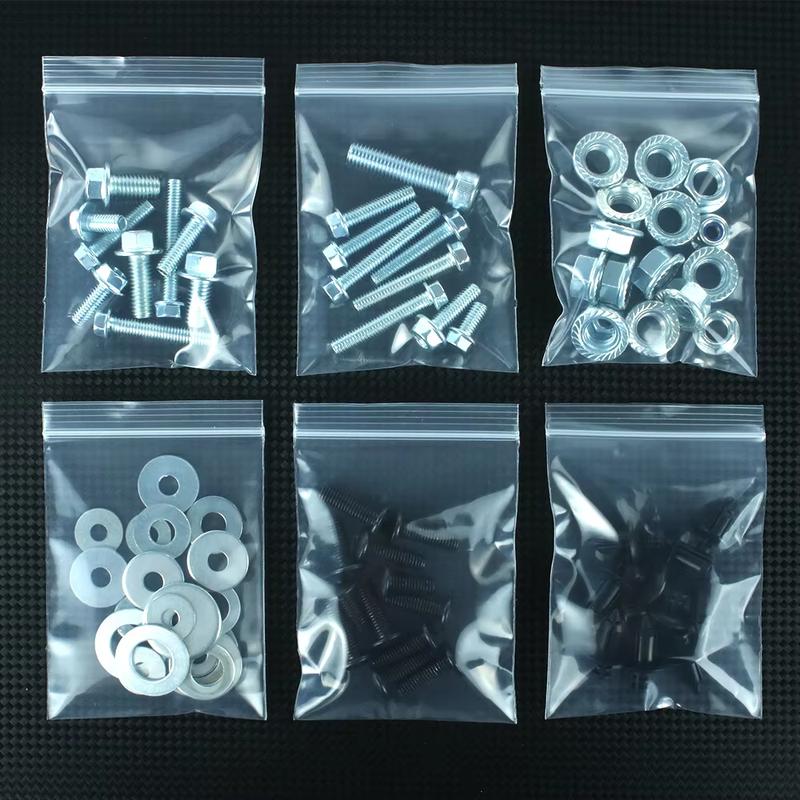 160PCS Motorcycle Bodywork Engine Plastic Frame Exhaust Bolts Kit ALT185 LT250 LT-F4WDXS LT-F500F VINSON LT-F250 OZAR For Suzuki