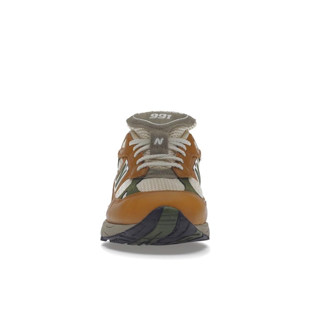 Aimé Leon Dore x New Balance 991 Сделано в Англии Коричневые мужские кроссовки M991LIO