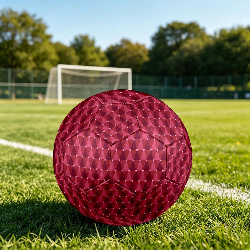 1pc Christmas Trees Size 5 Soccer Ball Professional Match Training Football Indoor &Outdoor Sports Ball Lightweight Durable m6548