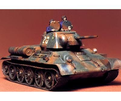 Tamiya Военная миниатюра советский танк 1943 года модель 35059 1/35 № 59 Т34/76