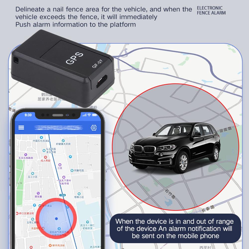 GF07 Магнитный мини-трекер для автомобиля GPS-трекер для отслеживания в реальном времени Магнитный GPS-трекер для определения местонахождения транспортного средства в реальном времени Трекер для домашних животных