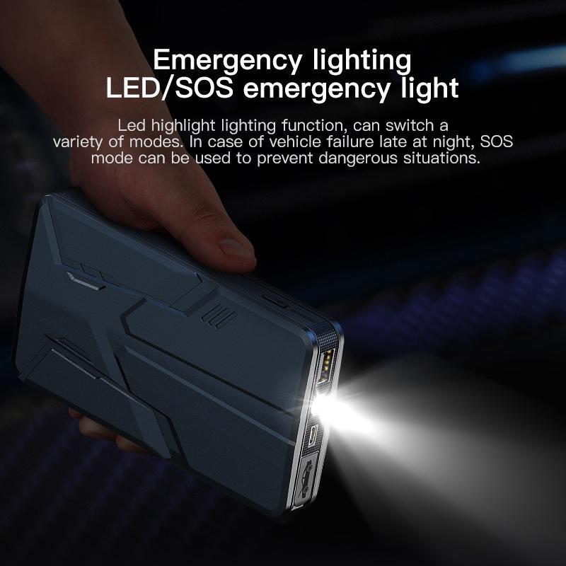 ZapZone автомобильный пусковой аккумулятор 20000 мАч портативный внешний аккумулятор 12 В 600 А автомобильный аварийный усилитель аккумулятора для 5.0 л автомобильного стартера