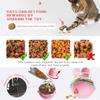 Cat Interactive Toys for Indoor Cats Kitten Wand Toy Weight Loss Kitty Funny Balls Slow Food Dispenser Feeder Treat Dispensing F