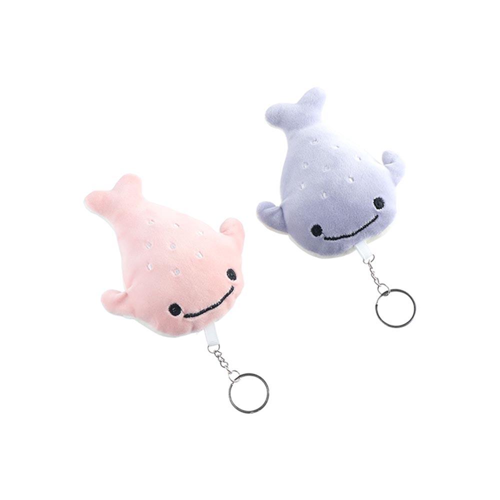 Soft Stuffed Animal Whale Doll Plush Whale Pendant Cartoon Whale Keychain Friends Birthday Gifts