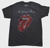 Мужская классическая футболка The Rolling Stones с графическим принтом «Язык» Угольно-серый меланж Новая с биркой 2XL Унисекс