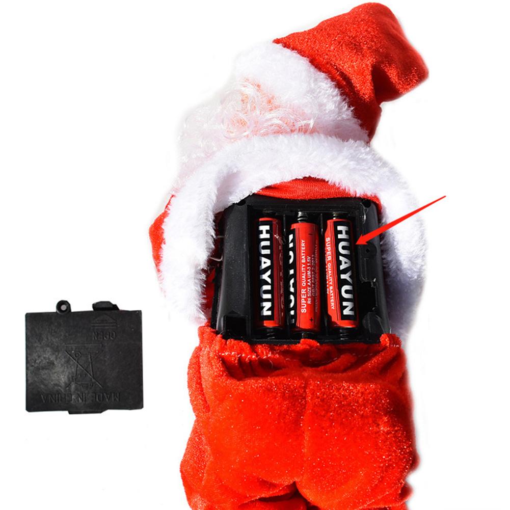 Twerking Santa Dolls Christmas Ornament Electric Dancing Xmas Santa Moving Figure Christmas Decoration Gifts For Party Home