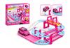 Pink Track Park 38-Electric Car Track. Battery-Powered Cars 3