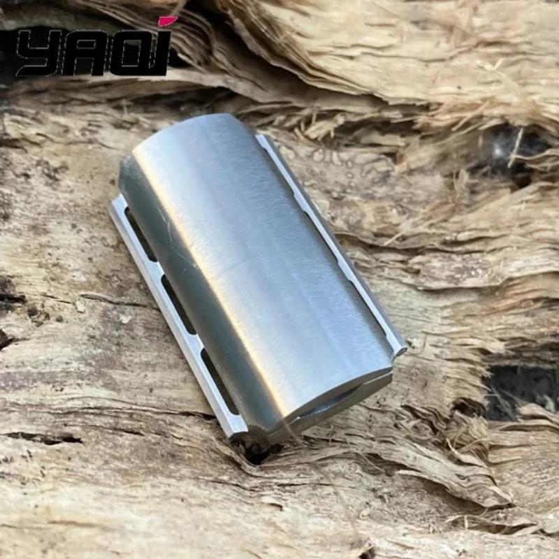 Yaqi Telstar 316 Нержавеющая сталь Безопасная Бритвенная головка с двойным лезвием для мужчин
