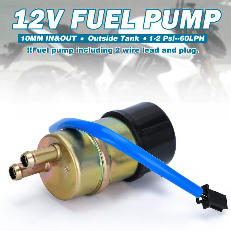 Free Shipping Fuel Pump For Honda Shadow 1100 VT1100 VT1100C VT1100C2 VT1100C3 VT1100T 8mm WX-DZB11