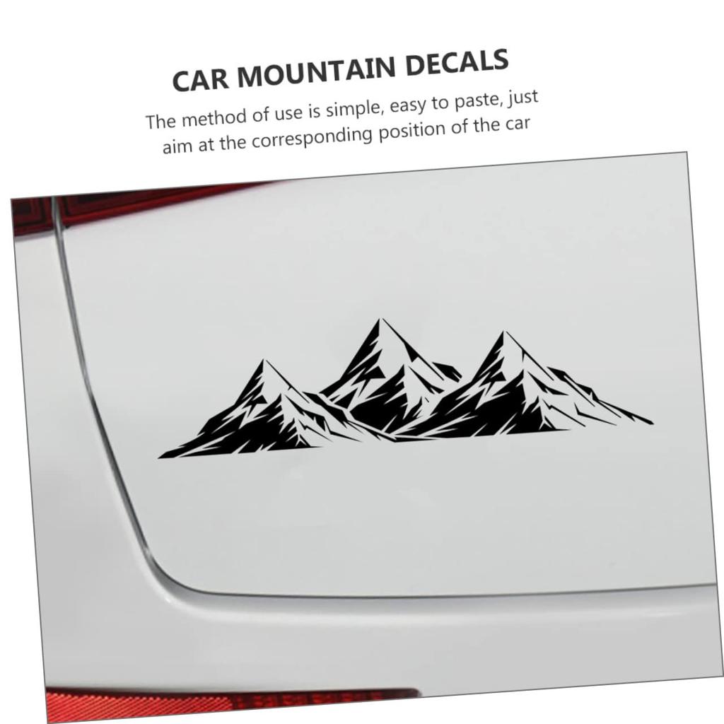 TINEASUR Наклейка-плавник Наклейка на автомобиль Наклейка-гора Наклейка-звезда Наклейка на бампер Наклейка в форме горы Графика для автодома