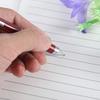 Выдвижная многоцветная шариковая ручка, многоцветная ручка 4 цвета в 1, металлическая шариковая ручка, стержень 1,0 мм, пишет гладко