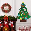 DIY Door Wall Hanging Christmas Tree Kids Party Supplies Christmas Gifts Home New Year Christmas Decorations