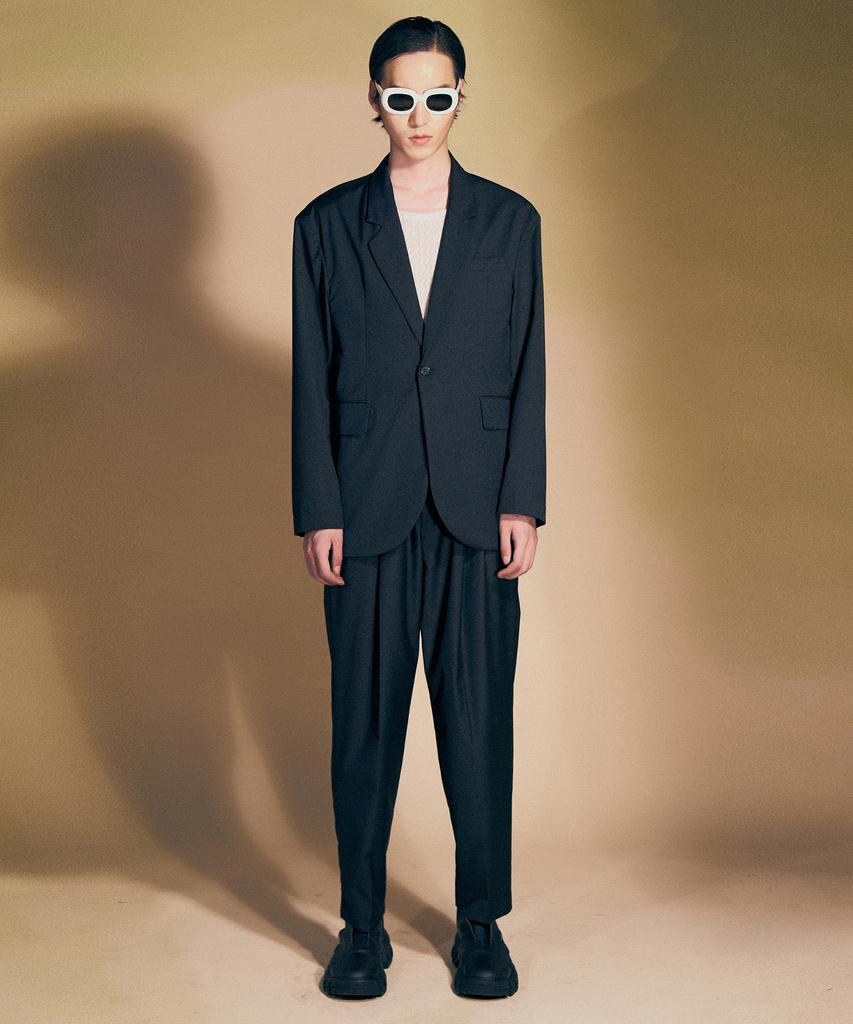 EPONYM Double-Pleated Oversuit Pants Black