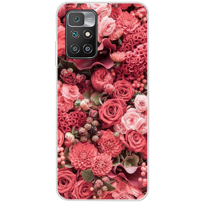 Чехлы для Redmi 10, силиконовая задняя крышка, чехол для телефона для xiaomi Redmi 10, 2022, мягкая сумка, 6,5 дюйма, глобальный чехол, бампер из ТПУ, новинка