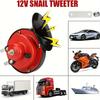 Car Snail Shaped Horn High Pitched Universal Whistle Waterproof Car Motorcycle Modified 12V High and Low Dual Tone Horn