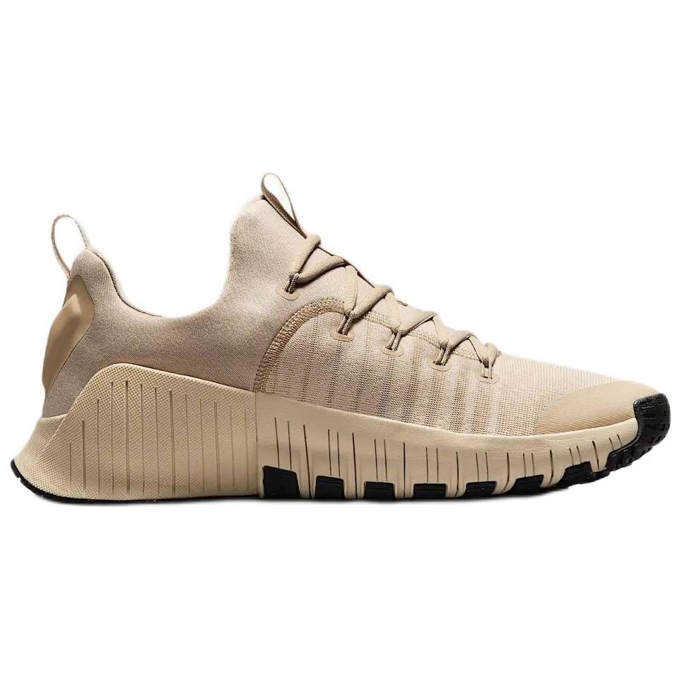 Nike Бесплатные мужские кроссовки Metcon 6 Desert Khaki Tan Light-Haki Black FJ7127-200