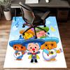 1pc Flim Flim2 Design Printed Area Rug Carpet for Bedroom Living Room Home Decor Rugs Mat Non Slip Mat Rug for Bedside