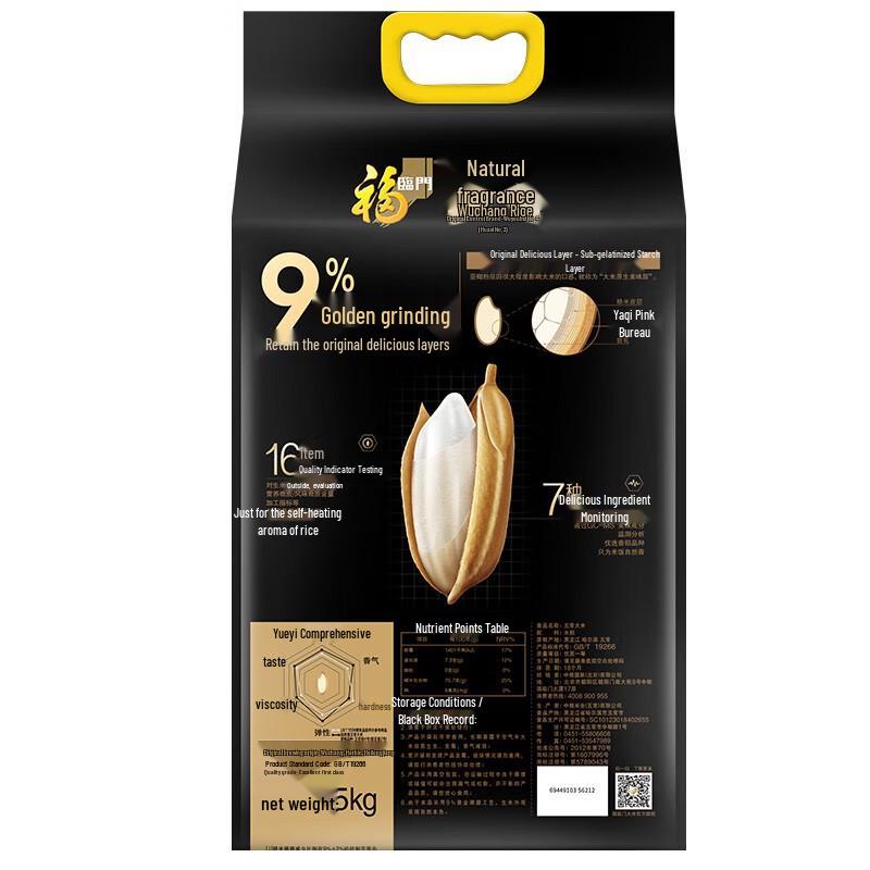 Fulinmen Daohuaxiang No. 2 Wuchang Rice
