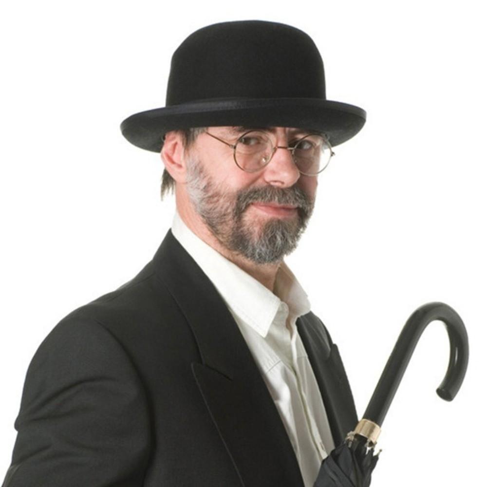 Felt Magician Hat Wide Edge Gentleman Hat New Top Hat  Autumn and Winter