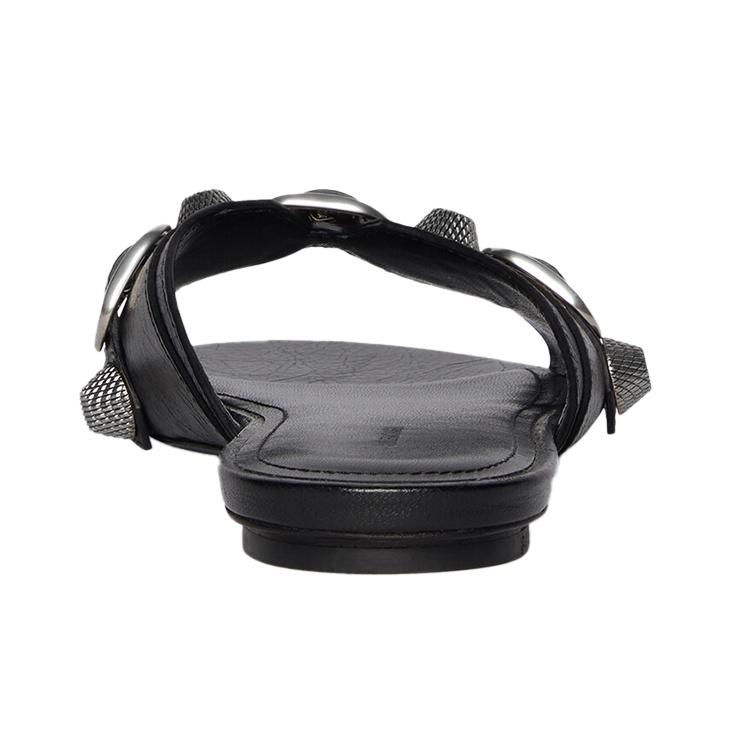 (WMNS) Balenciaga Cagole Sandals 'Black' Women's 694342WAD4E1081