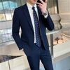 Костюм мужской костюм-двойка Slim Fit деловой мужской профессиональный формальный костюм