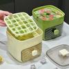 50 Grids Ice Cube Mold Large Capacity Ice Cube Box Durable Ice Cube Maker  Refrigerator Storage