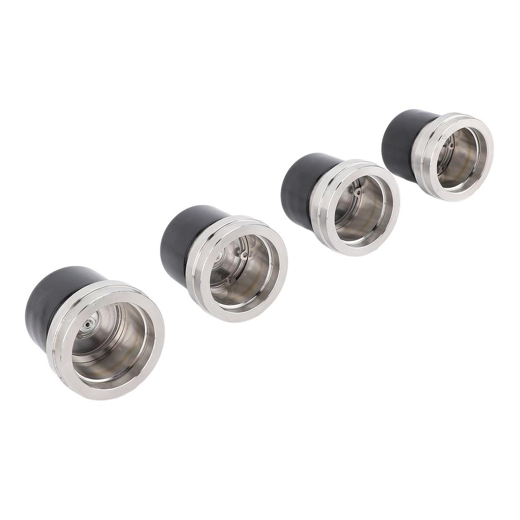 4pcs Boat Trailer Wheel Bearing Protector with Protective Bra 2.441in Diameter Auto Check Stainless Steel