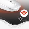 With Wireless Mouse Vaorlo Battery Portable Mini Mice For Computer Laptop Office Mini Cute Mouse