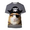 Adults Summer Fashion Cute Funny Guinea Pig Graphic T Shirts Kids Unisex Trend Casual Animal Printed Harajuku Streetwear Tops