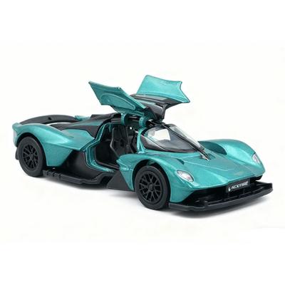 1/39 Aston Martin Valkyrie Сплав Трековый Спортивный Автомобиль Модель Литой Металл Гоночные Супер Транспортные Средства Модель Автомобиля Высокая Симуляция Детские Подарки