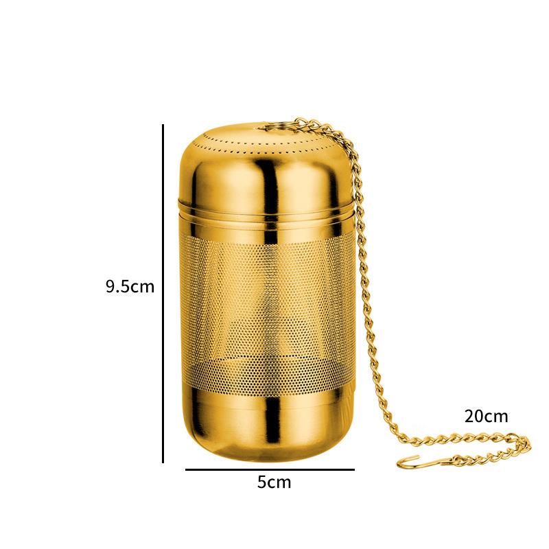 Ситечко для чая из нержавеющей стали, заварник для чая, шарик для приправы, чайные листья, мелкоячеистый травяной фильтр, аксессуары для чайной посуды