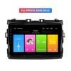 2 Din автомобильный радиоприемник 9'' лицевая рамка для Toyota Previa 2006 2012 центральный пульт управления приборная панель комплект стереопанели приборной панели