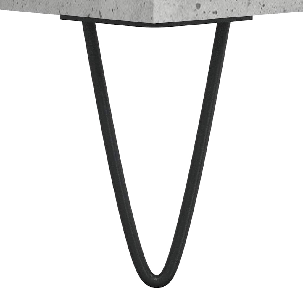 TV Stand Concrete Grey 150 x 30 x 44.5 cm Engineered Wood