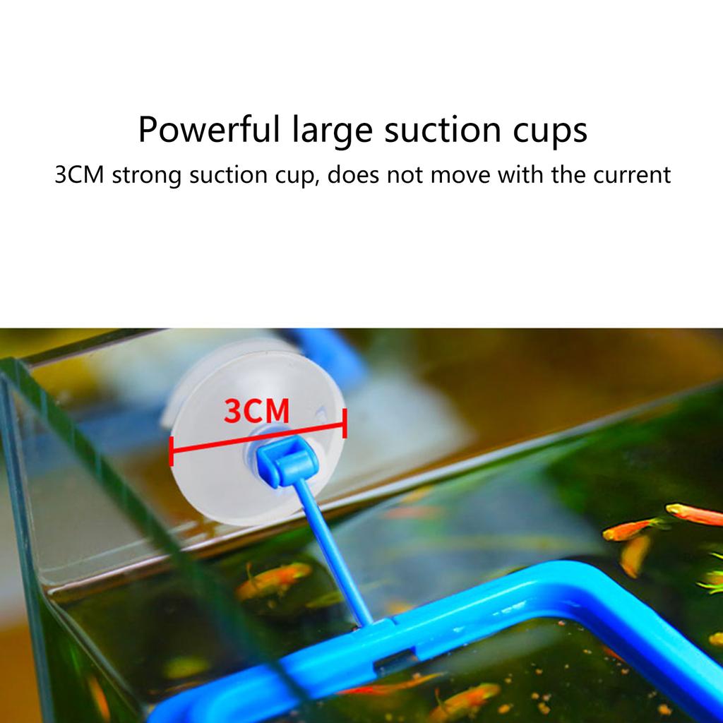 2pack Fish Tank Food Circles Easyly Install Fish Feeder Floating Food Feeder Suitable for Home and Office Tanks