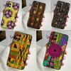 African Wax Print Design For OPPO A54S A74 A94 A58 A78 A98 A16 A76 A96 A15 A17 A77 A5 A9 A52 A72 A79 A53S A57S Case