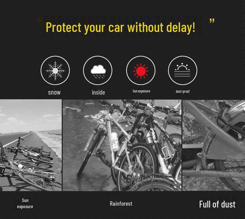Универсальный чехол для защиты от дождя и солнца для электромобилей, мотоциклов и велосипедов
