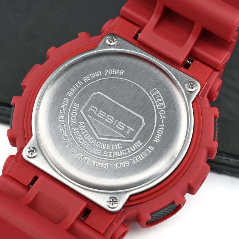 16 мм силиконовый водонепроницаемый ремешок для часов Casio GA-110 GA-400 GD-100 GAW100 GW-8900 Series мягкий резиновый браслет аксессуары для ремня