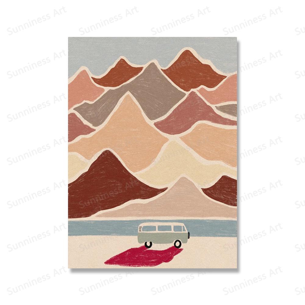 Картина на холсте с изображением волны серфера, плывущей женщины, принты, абстрактный пейзаж, пляж, плавание, постеры, домашнее искусство, декор, картины для гостиной