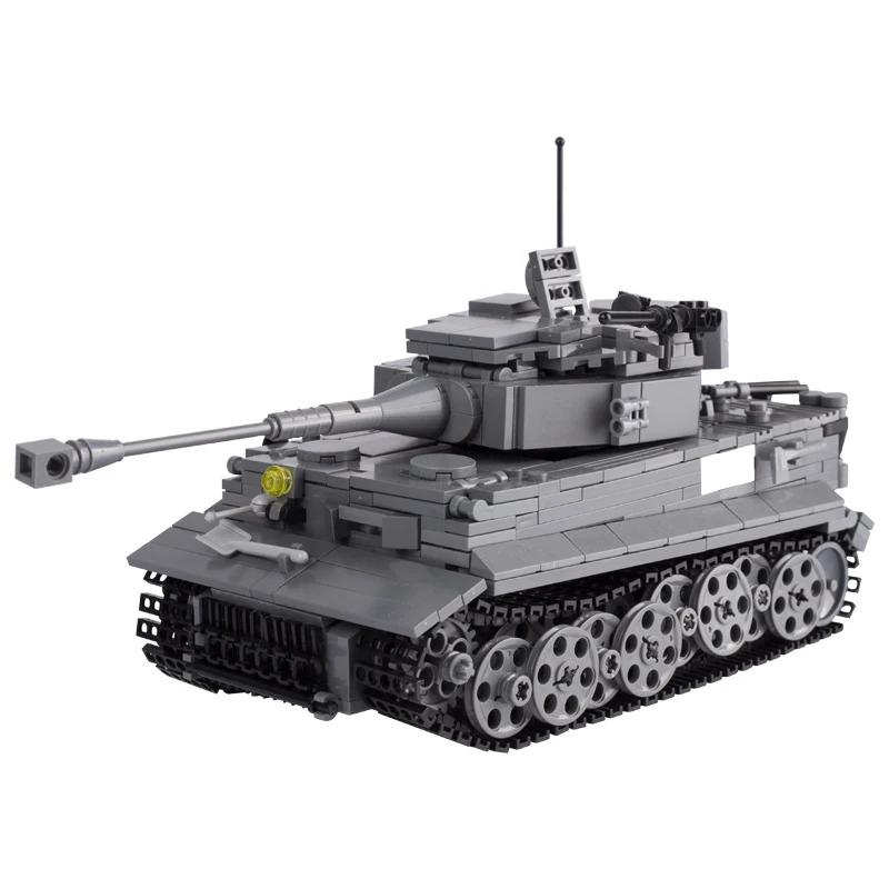MOC Серия Военных Танков Строительные Блоки Фигурки Армейских Солдат Транспортное Средство Спецназ Бронированный Американский Автомобиль Пушка Грузовик Кирпичики Игрушки Подарок