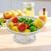 Ваза для фруктов на ножке, корзина, тарелка на ножке, поднос для сервировки стола, держатель для овощей для новоселья, для салата