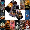 Чехол для телефона Little Ghost With H-Halloweens Pumpkin для Xiaomi Poco C75 C65 C71 C85 X7 X6 M7 F7 F8 Ultra F6 Pro Мягкий чехол