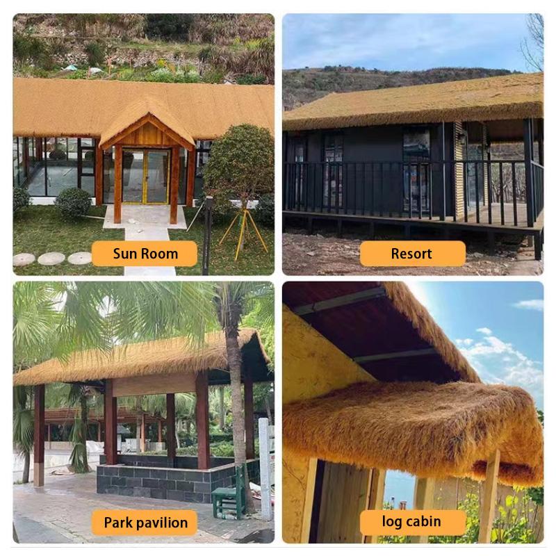 0.5/1M Искусственная солома Искусственная солома Расширенная трава Проволочный ковер Тип соломенного газона Имитация соломы