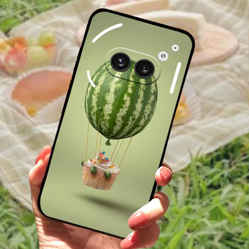Чехол-бампер для Nothing Phone 2A, силиконовый, мягкий, модный, черный, Full Protective A142 Capa