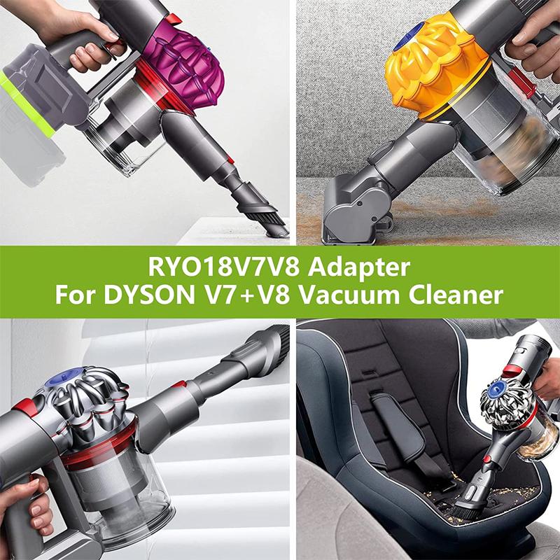 Адаптер батареи для аккумулятора Ryobi 18V для преобразования в для пылесоса Dyson V6 V7 V8 Animal, Адаптер для пылесоса Dyson