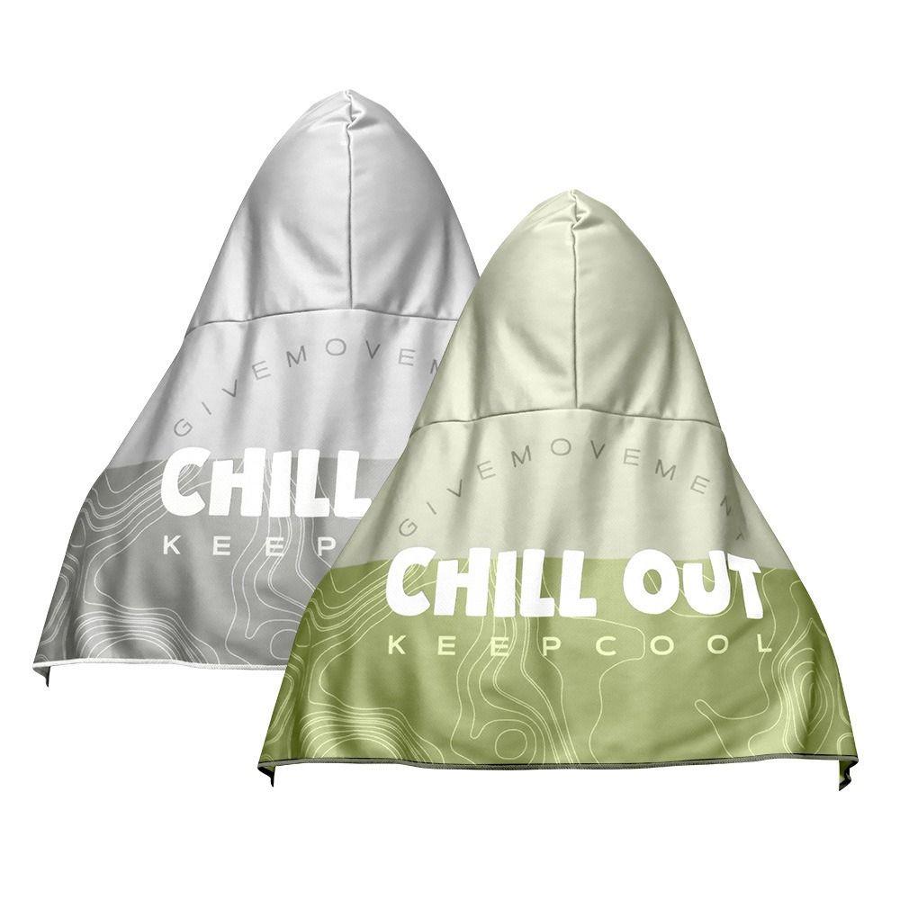 Hooded Quick Dry Towel T Shape Cooling Towel Creative Head Cover Fishing Beach Camping Sports