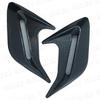 Автомобильный муляж воздухозаборника крыла капота Аэро Кастом Тюнинг Карбоновый стиль Универсальный комплект из 2 штук