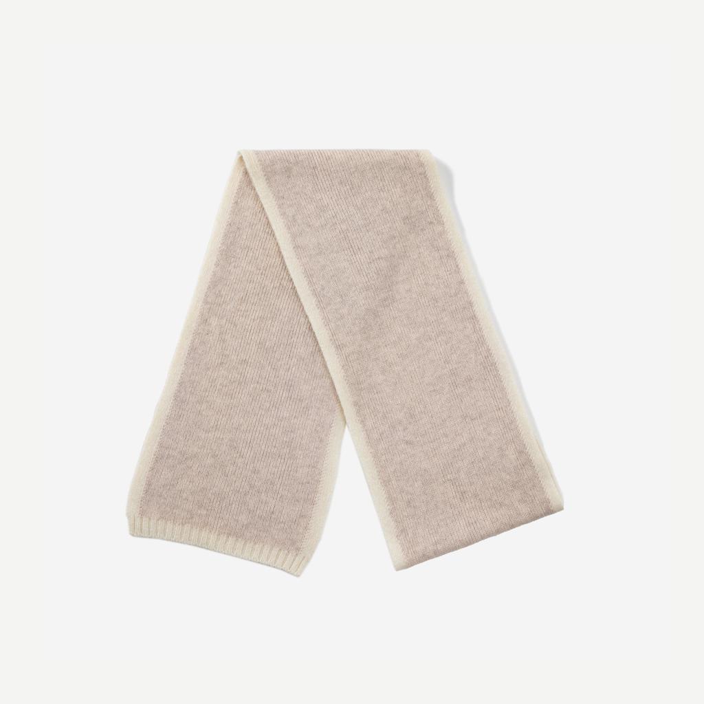 Knitted 100% Wool Scarf Women'S Winter Premium Scarf Simple Warm Shawl